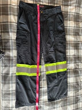 Tru-spec tactical pants with reflective yellow strip